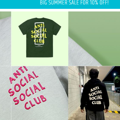 Antisocialsocialclub Shop
